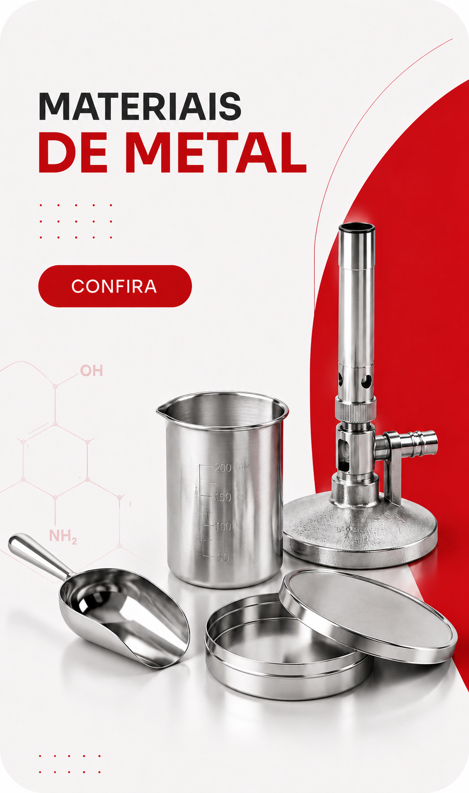 Materiais de metal