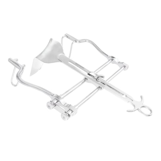 Afastador Baufour Abdominal Com Válvula Reta