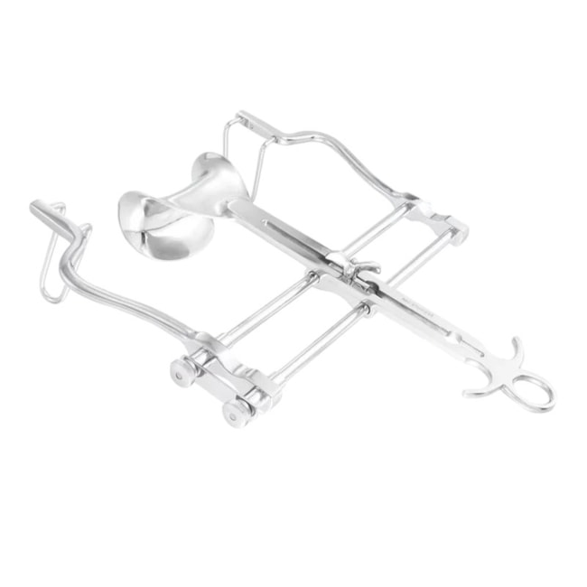 Afastador Baufour Baby Abdominal Com Válvula Curva-dd26c187-470a-4ffb-94da-069ffddc120e