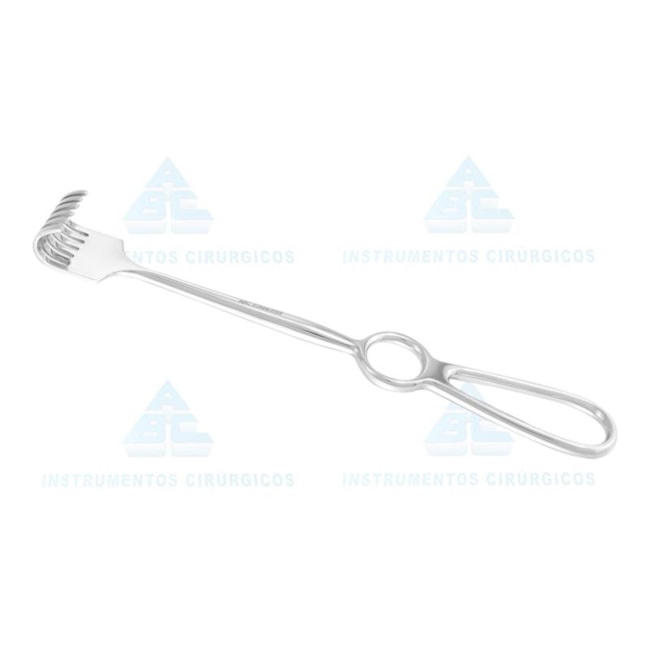 Afastador Kocher 6 Dentes Rombo-b0641da1-ee19-4d8d-8043-fba1627db767