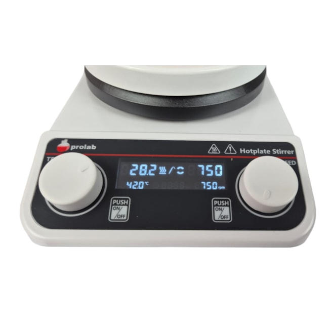 Agitador Magnético 2 Litros Com Aquecimento Digital Sonda de Temperatura PRO-2000HD-4911d5c8-a46f-4705-81c7-504b14f1d671