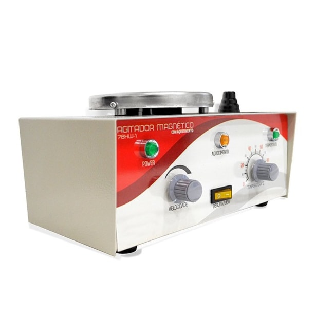 Agitador Magnético Com Aquecimento 2 Litros Plataforma 12,5cm 2400rpm-954b0c29-89a0-4e74-84f1-d3a63d3f644d