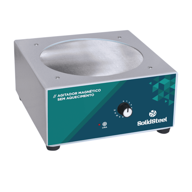 Agitador Magnético Sem Aquecimento 10 Litros Plataforma 15cm 3000rpm-14885446-e2d9-4771-99c4-26710ae00c9c