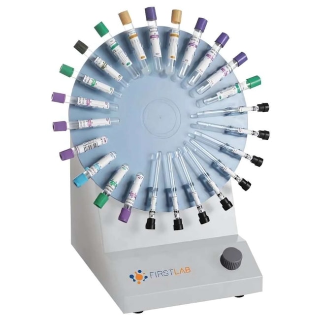 Agitador Para Tubos Hemograma Disco Para 24 Tubos Velocidade 6 a 32rpm-9092e42d-4658-454b-9c82-72d21fe2023f