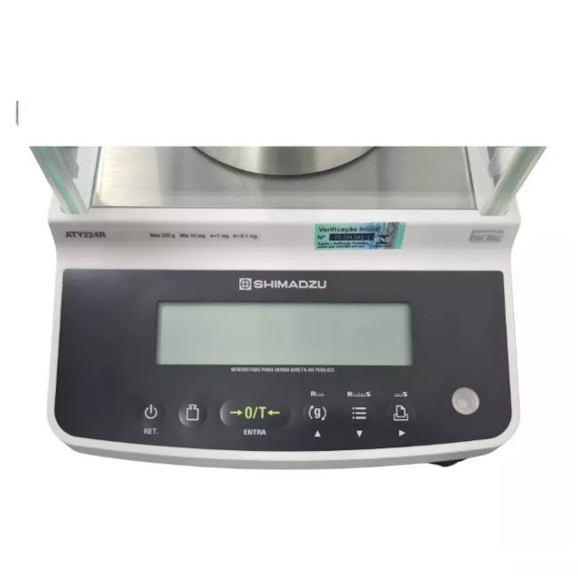 Balança Analítica 220gr 0,1mg (0,0001g) Unibloc  ATY224 Shimadzu-ea0f9d5d-6f78-41ac-be41-c5873b1fcdd2
