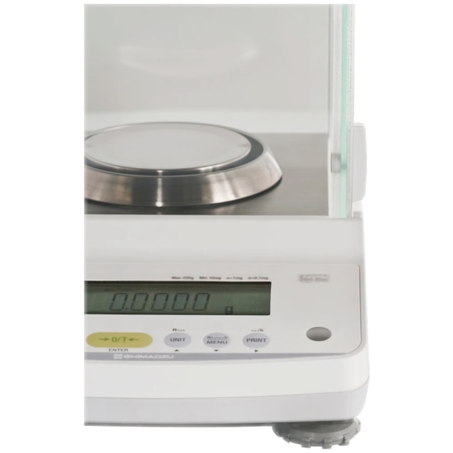Balança Analítica 220gr  0,1mg (0,0001g) Unibloc  Com Calibração Interna Automática PSC  ATX224 Shimadzu-940c3bfa-b3f7-4846-959a-824cff1b75b3
