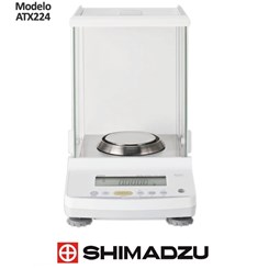 Balança Analítica 220gr  0,1mg (0,0001g) Unibloc  Com Calibração Interna Automática PSC  ATX224 Shimadzu