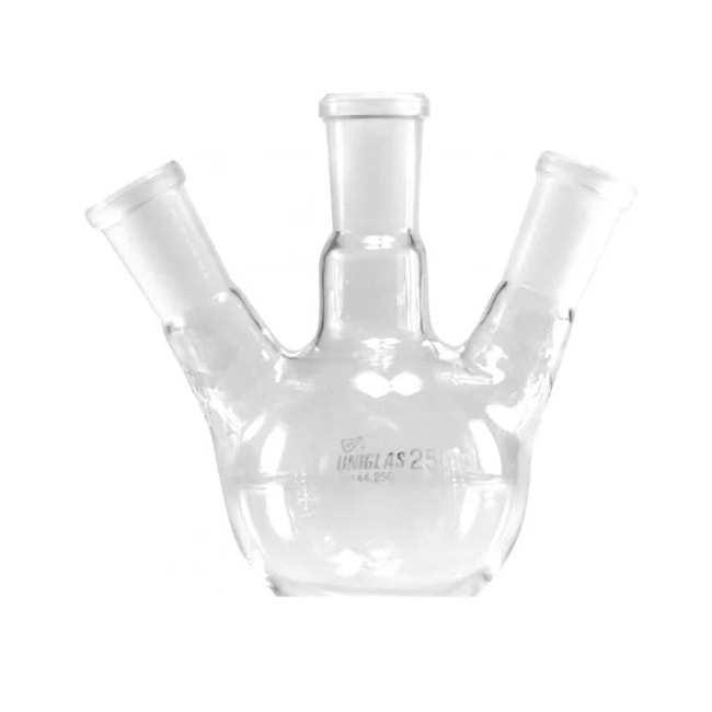 Balão Fundo Chato Com 3 Juntas 250ml-2343f1e5-d02c-4529-baf0-bee46ece1fe8