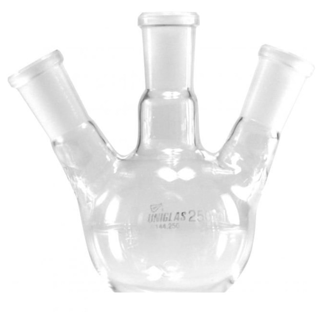 Balão Fundo Chato Com 3 Juntas 50ml-117a9035-5866-4429-af50-d89f1a262eee