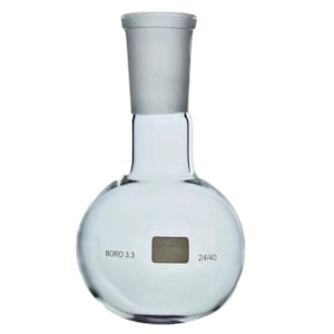 Balão Fundo Chato Com Junta 100ml