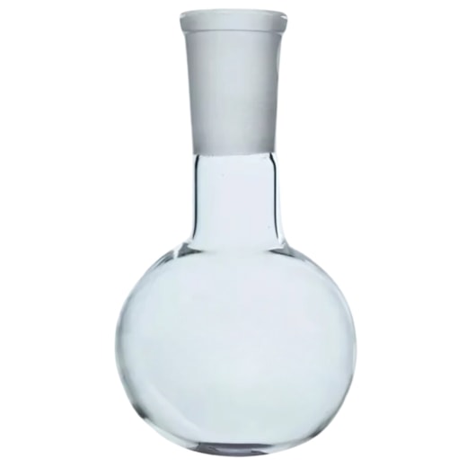 Balão Fundo Redondo Com Junta 100ml