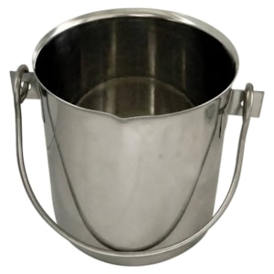 Balde de Aço Inox 10 Litros 22x30cm