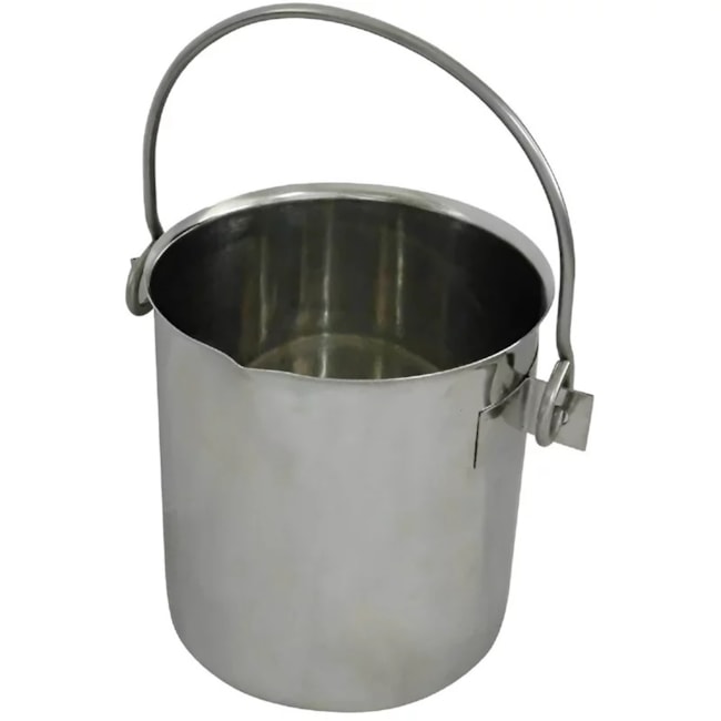 Balde de Aço Inox 10 Litros 22x30cm-bd04f9eb-9130-42db-af95-f25c6f4e0122