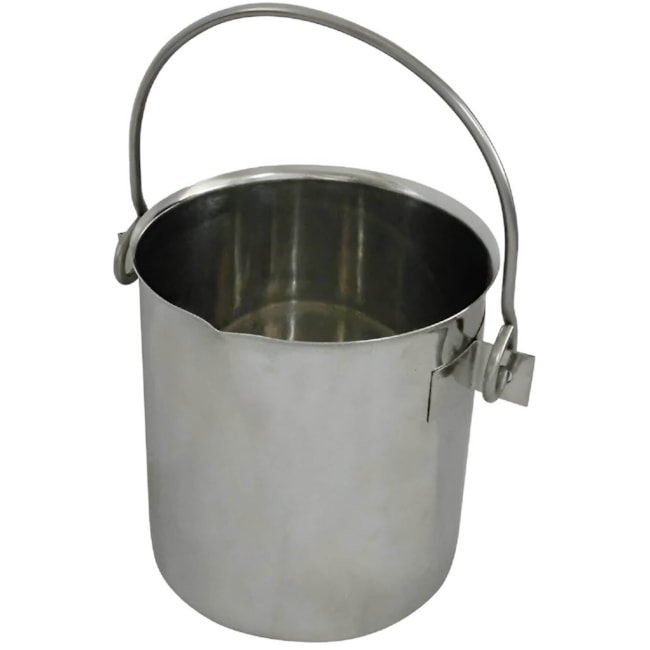 Balde de Aço Inox 5 Litros 18x24cm-fdc41fb4-84c9-41b9-b618-3344ea08ad0d