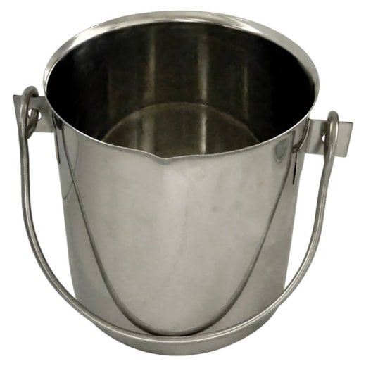 Balde de Aço Inox 50 Litros 38x48cm