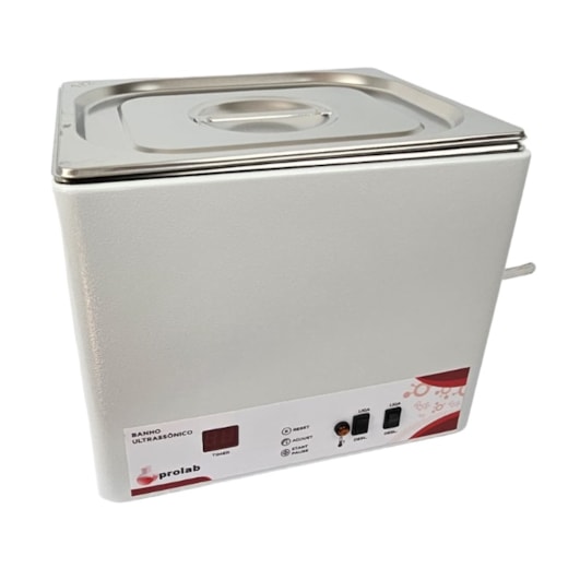 Banho de Ultrassom Com Aquecimento 10 Litros