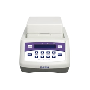 Banho Seco Com Agitação Aquecimento e Resfriamento 0 a 100ºC Para 1 Bloco Kasvi
