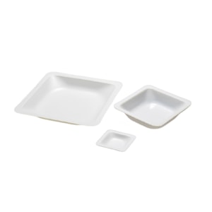 Barquinha Para Pesagem Em Balanças 140 X 140 mm Pacote 100 Unidades