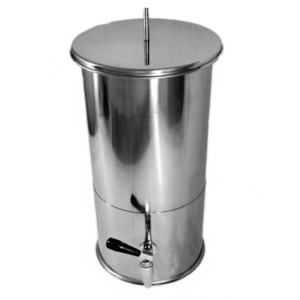 Barril em Aço Inox 05 litros 18x24cm