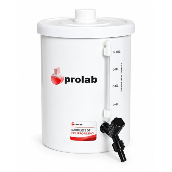 Barrilete em Polipropileno 10 L Prolab-c48fd6be-5a9b-49d8-8997-8581a648304a