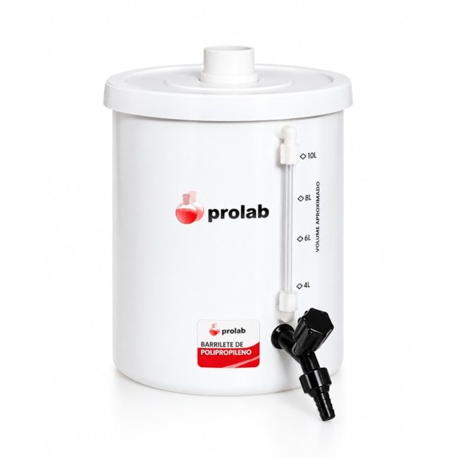 Barrilete em Polipropileno 10 L Prolab-d20041c7-5725-4e1c-9236-523c788858f1