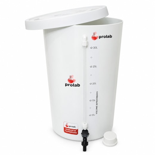 Barrilete em Polipropileno 30 L Prolab