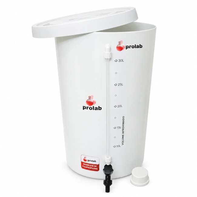 Barrilete em Polipropileno 30 L Prolab-d2897cf2-3d85-4bcb-b2f6-8c0c4c2da090