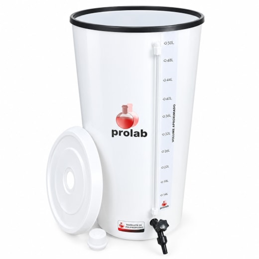 Barrilete em Polipropileno 50 L Prolab