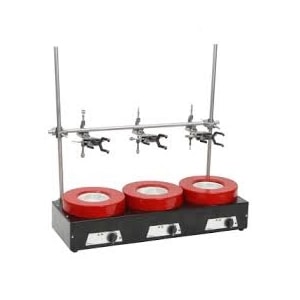 Baterias de Mantas Aquecedoras para 3 Balões Temperatura até 300ºC Fisatom