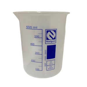 Becker de Plástico 600ml