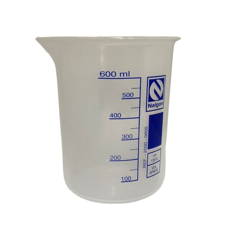 Becker de Plástico 600ml - Prolab Loja