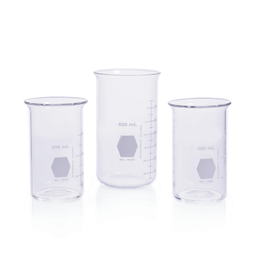 Becker Graduado Forma Alta (Berzelius) 600ml