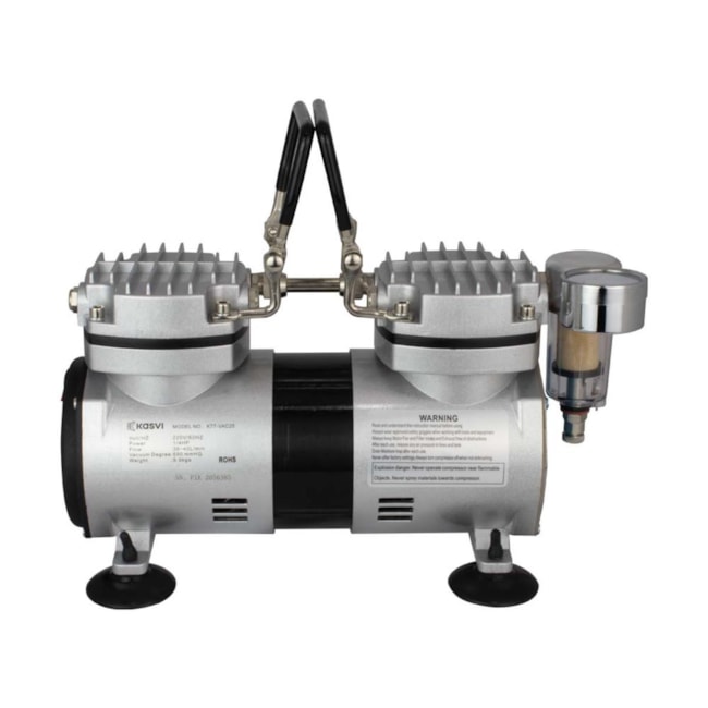 Bomba De Vácuo Isenta De Óleo 35-40l/Min 650 Mmhg 1/4 Hp. 220v-08b22a6e-7182-4ce0-9490-ea1ce5a8fa23
