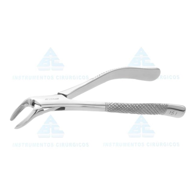 Boticão Adulto Nº151 Para Pré-molares Incisivos Raízes Inferior-369739c2-ec4d-4891-8538-9cd69ea70aad