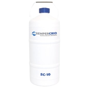 Botijão Criogênico 12,7 Litros Bocal 50.8mm SC-10