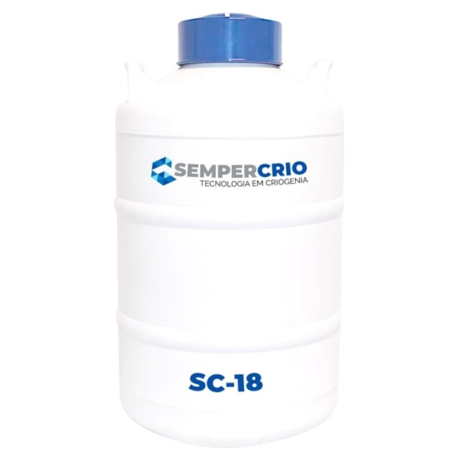 Botijão Criogênico 20 Litros Bocal 50.8mm SC-18-8bbfac95-7bcb-4faa-a4cf-7884e1b0484b