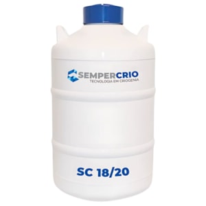 Botijão Criogênico 20 Litros Bocal 55mm SC-1820