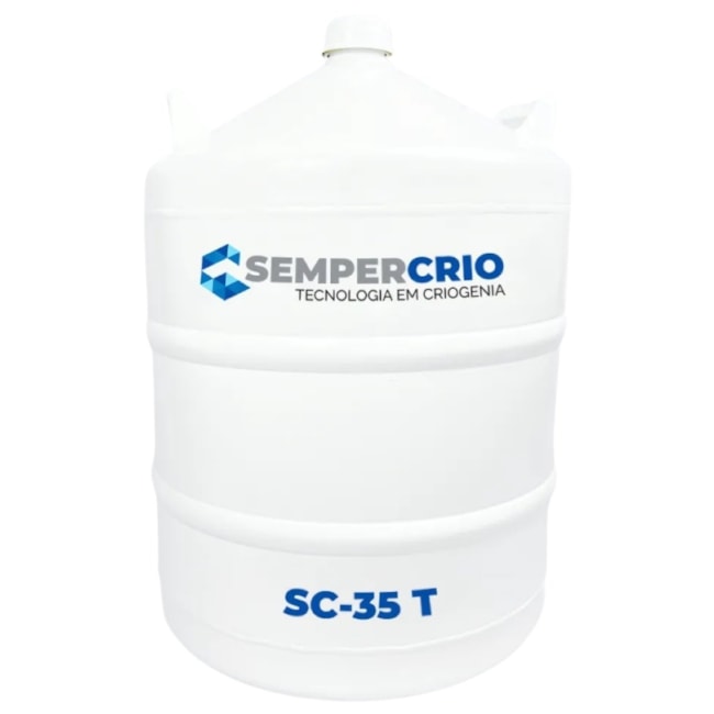 Botijão Criogênico 35 Litros Bocal 50.8mm SC-35T-333d2d54-e5e2-4cba-a945-9df8853cc005