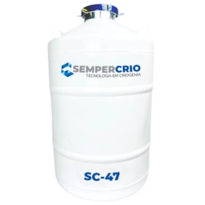 Botijão Criogênico 50 Litros Bocal 120mm SC-47