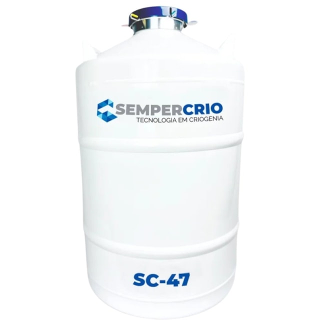 Botijão Criogênico 50 Litros Bocal 120mm SC-47-f2f00d1d-d2a5-4dda-9eb4-e74e67702539