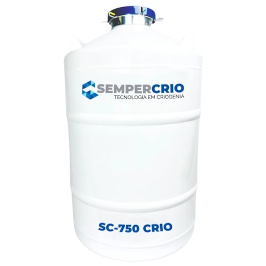 Botijão Criogênico 50 Litros Bocal 120mm SC-750-CRIO