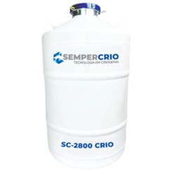 Botijão Criogênico 90 Litros Bocal 216mm SC-28005-CRIO