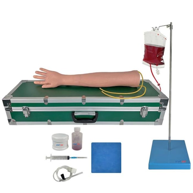 Braço Simulador Geriátrico para Treinamento de Injeção e Punção Venosa-554f1cb6-1d12-4be3-a8f4-b2110167126e