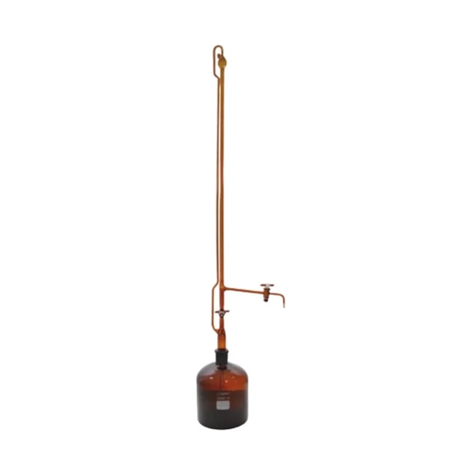 Bureta Automática Âmbar Com Torneira de Poli Capacidade: 100ml - Graduação: 1/5-8c4dcfd8-fbed-4a7e-98d8-b9e0e8338027