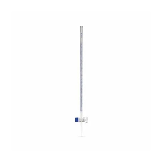 Bureta Automática Faixa Azul Com Torneira de Teflon 25ml
