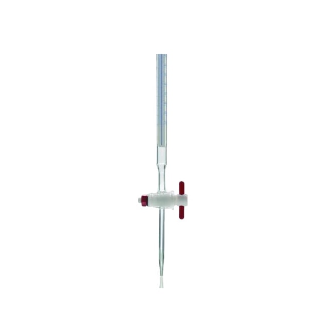 Bureta Graduada Faixa Azul Com Torneira de Teflon 10ml-115d2910-aaec-486a-a4ce-755a5897db2b