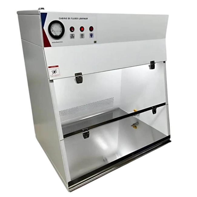 Cabine De Fluxo Laminar Metalica Compact 81x59x88cm-7f0f6143-8d14-45e6-ac4e-b5734300f9aa