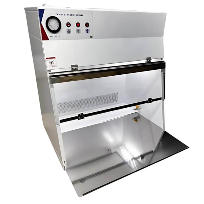 Cabine De Fluxo Laminar Metalica Compact 81x59x88cm-53870b88-6787-41e3-b3bb-795fed213869
