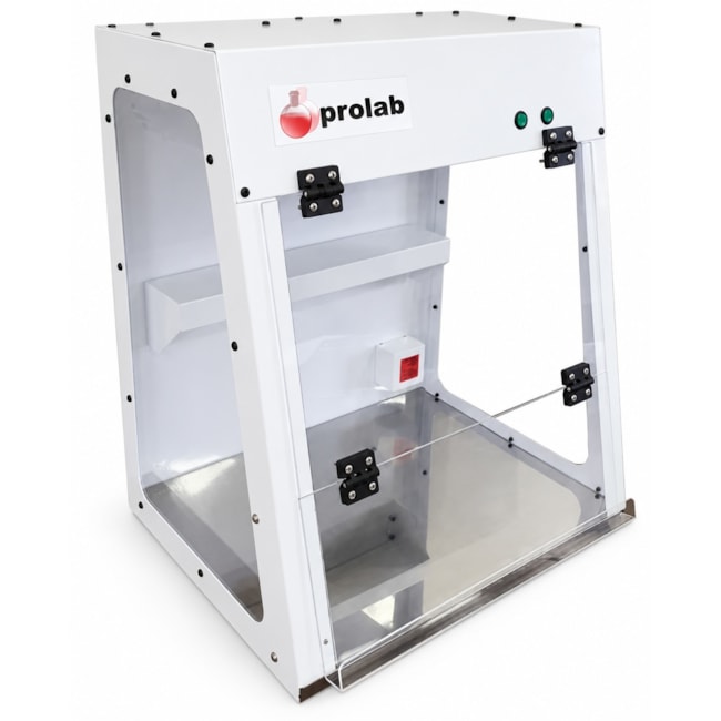 Cabine para PCR em Chapa de Aço com Lâmpada UV e Tampo Inox Prolab-8c1eec4b-ef51-4cef-bc4e-eacfd0ecd8e0