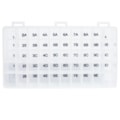 Caixa Para 50 Microtubos de 1,5 a 2,0ml Transparente-8da853d0-7561-4503-aa34-d99996f626fd